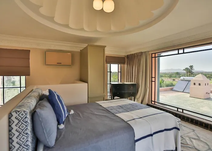 Villa May Sur Le Golf De La Palmeraie With Cooker And Butler Included