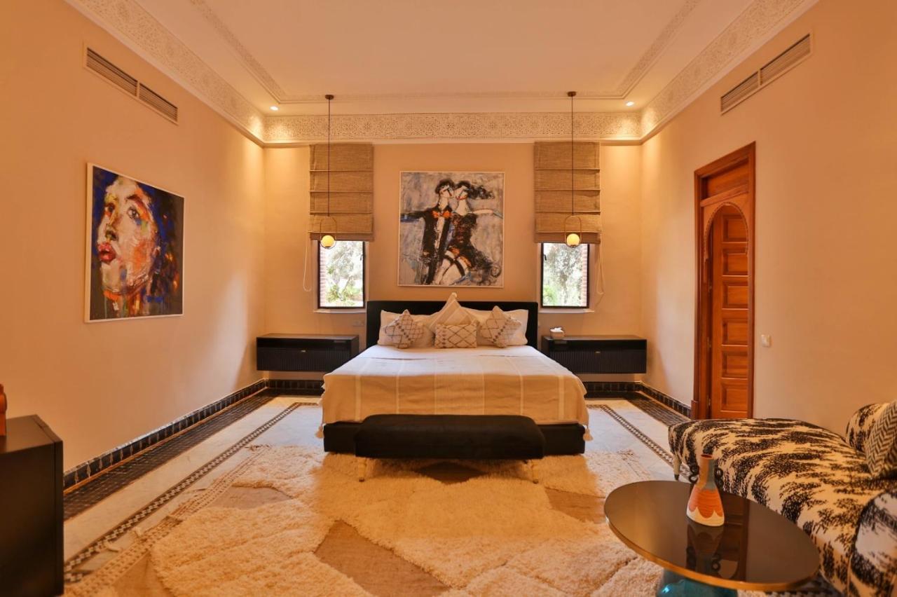 Villa Sur Le Golf De La Palmeraie With Cooker And Butler Included Marraquexe