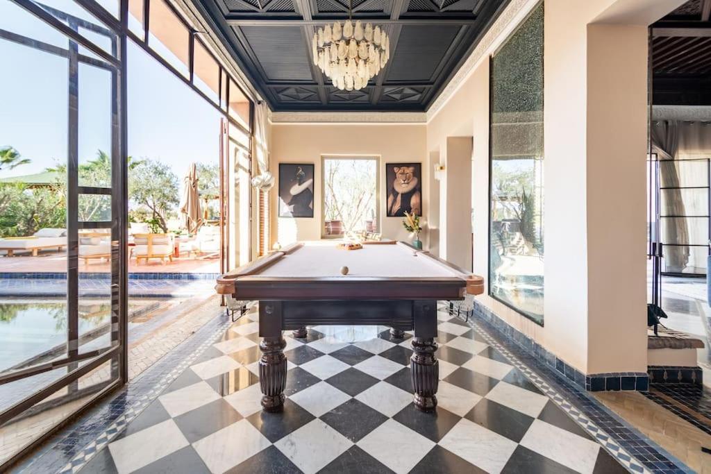 Villa Sur Le Golf De La Palmeraie With Cooker And Butler Included Marraquexe